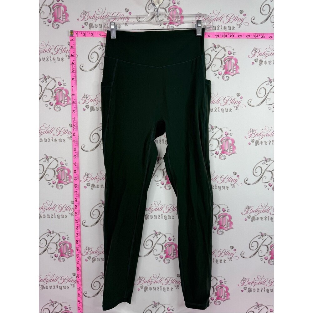 BuffBunny leggings tights High-Waist Black Leggings with Side Pockets